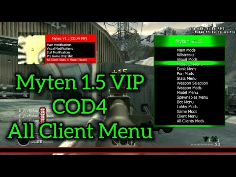 COD4 | TU4 | Myten 1.5 VIP | Multiplayer | XEX Mod Menu | (RGH/JTAG) [+Download]