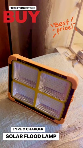 51K views · 324 reactions | SOLAR FLOOD LIGHT NOW AVAILABLE AT OFFER PRICE AT TECH THOK STORE NONGMEIBUNG NAMBAM CHUTHEK  | TECH THOK | Facebook