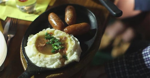 Bull & Bush Brewery's menu is packed with pub favorites