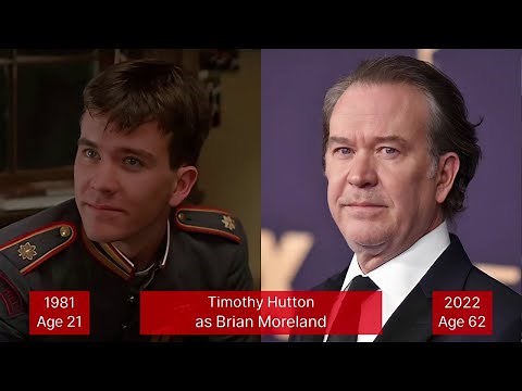 Taps - Cast from 1981 to 2022 then and now - Guess who is last actor !