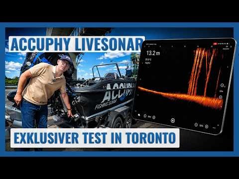 Accuphy SideScan & Live Transducer & New Software - Exclusive Test in Toronto | Echolotzentrum.de