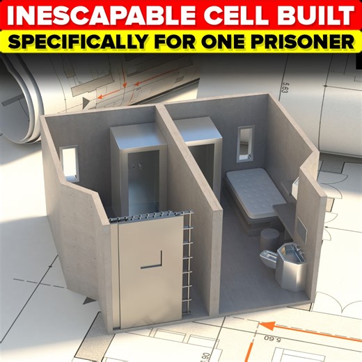 46K views · 462 reactions | Barbed wire, steel doors, motion sensors, guard dogs, sharpshooters - just a few of the precautions to keep THIS prisoner isolated forever. Check out today's scary video and learn if one of the most dangerous Americans is locked down anywhere close to you! | The Infographics Show | Facebook