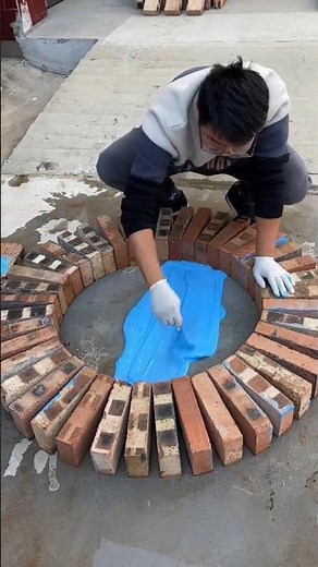 I Built a Mini Blue Swimming Pool for My Fish! 🐟💙