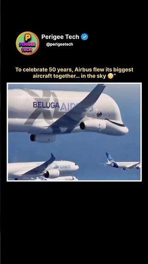 World’s Biggest Planes Together ✈️#shorts #airbus #aviation #planes #aircraft #technology #flying