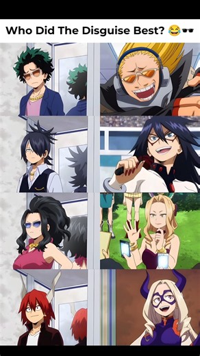 When Class 1-A Tries To Disguise Themselves As Pro Heroes And Completely Nail The Vibe! 😂✨