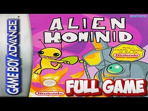 Alien Hominid | GBA | 4K60ᶠᵖˢ UHD🔴 | Gameplay Walkthrough Longplay Full Movie Game