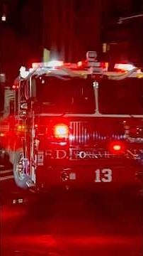 FDNY Responding to Report of High-Rise Fire! #nyc #fdny #firetruckresponding