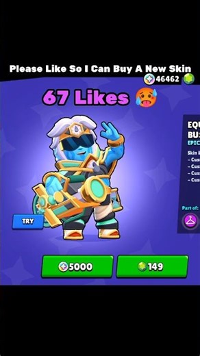 Can You Help Me Buy a Skin? 🙏#brawlstars #shorts