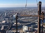 Job with a view: Ironworkers build Philadelphia skyscraper