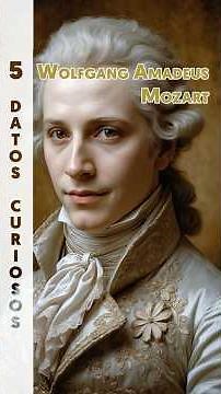Wolfgang Amadeus Mozart | 5 Datos Curiosos #mozart #biografías #biografia #datoscuriosos #musica