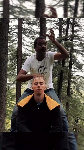 💛 RELAX BABA 💛 #headmassage #baba #cosmicbarber #asmrbarber #worldsgreatestheadmassage