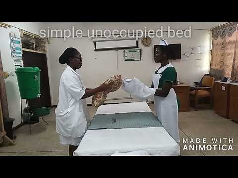 simple unoccupied bed @nursingart247