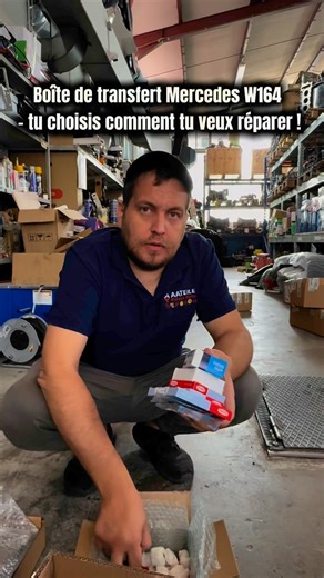 14 reactions | Boîte de transfert Mercedes W164 – tu choisis comment...