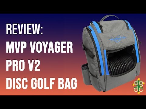 REVIEW: MVP Voyager Pro V2 Disc Golf Bag