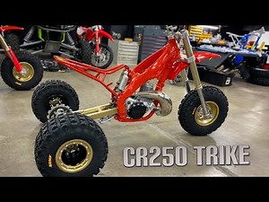 ATC250R - MODERN CR250 TRIKE Build Assembly part 1