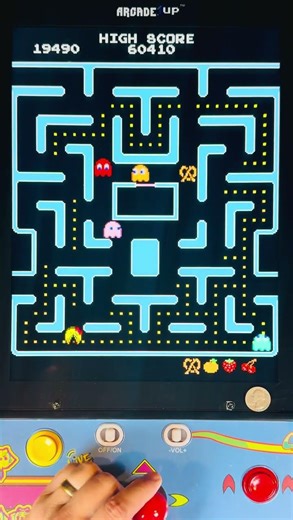 MS PAC-MAN - The Circular Pattern! #arcade
