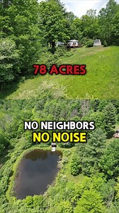 26K views · 393 reactions | Cozy and peaceful hillside retreat on 78 Acres | Log Homes | Facebook