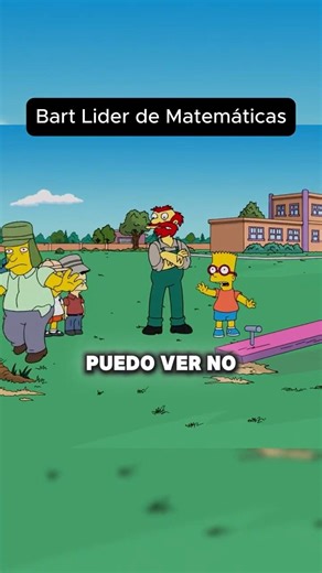Bart, Math Leader #simpsons #thesimpsons