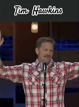Tim Hawkins Raising worship Hands