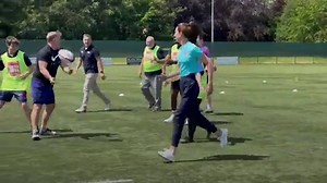 WATCH: Relive the time the Princess of Wales showed off her rugby skills