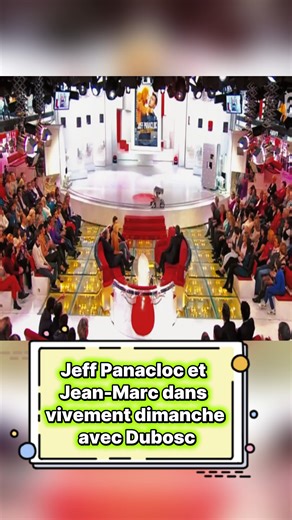 55K views · 1K reactions | Jeff Panacloc et Jean-Marc dans vivement dimanche avec Dubosc | Idol 5 | Facebook