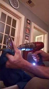 tool hack: reaming a hole with a smaller size drill bit if you dont have the tools for the job