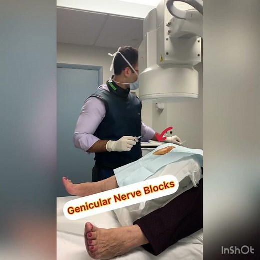 Genicular Nerve Blocks for Arthritis Knee Pain