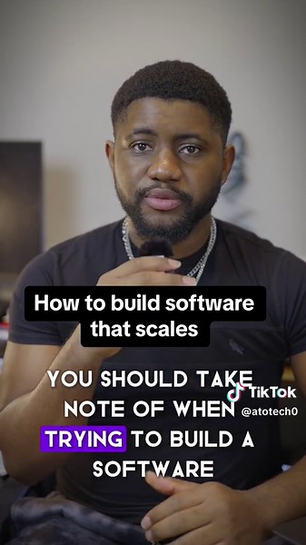 How to build software that scales #programming #coding #tech #backenddeveloper #theprogrammersuniversity #fypシ゚viral #webdevelopment #frontenddevelopment #fyp #advise #frontenddeveloper