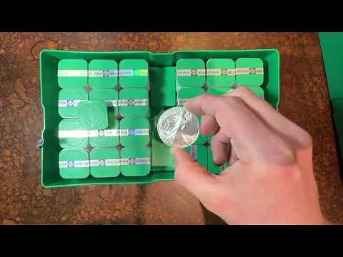Opening a 2025 SILVER EAGLE MONSTER BOX!