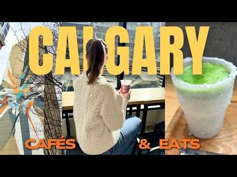 CALGARY VLOG 🍵🇨🇦 Cafés and Local Eats