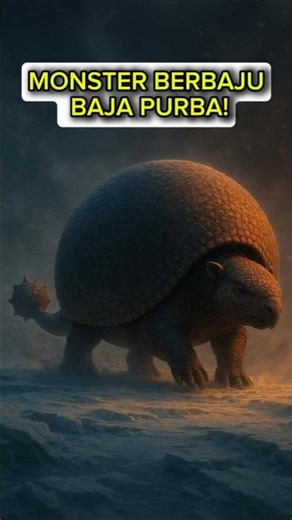 Doedicurus – Armadillo Raksasa Seberat Mobil! #faktaunik #faktahewanunik