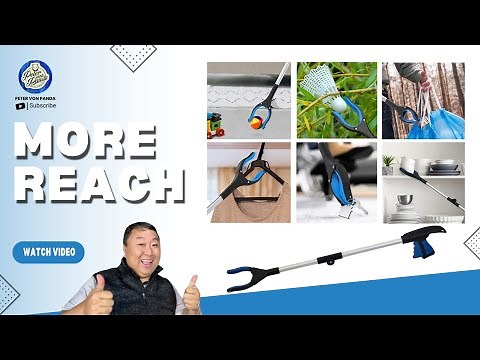 How To Reach High Shelves with a Grabber Reacher