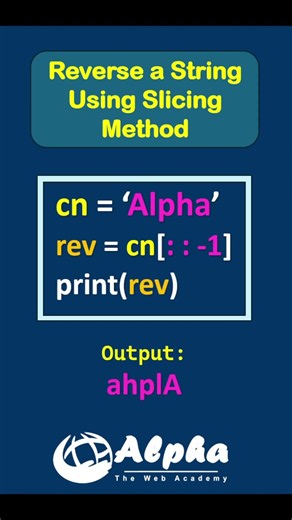 Python Interview Question: Reverse a String! 🔥 #coding #python #programming