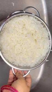 Easy Boiled Rice Recipe | Perfect Every Time #howtomakerice #boiledrice #ricerecipe #lunchtime