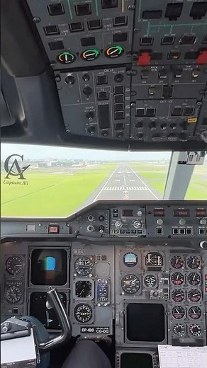 Rare Cockpit View: A300 Landing at Mumbai Airport!