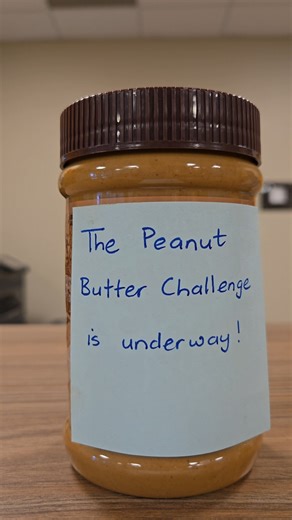 1.6K views · 16 reactions | 樂 The Peanut Butter Challenge is sticky business, but a great cause! By donating one fresh, unopened jar of peanut butter, you're giving the gift of nutritious food security to our neighbors in need this holiday season. All donated jars will be spread to food pantries across all county districts. Find a donation site: https://bit.ly/4pMBORV UF IFAS Extension Orange County | Orange County, Florida Government | Facebook