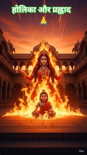 sanatani phonk on holikadahan होलिकादहन की कथा #holi #holikadahan #ai #shorts #viral #shortsfeed
