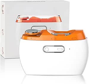 Electric Nail Clipper with Nail File, Automatic Baby Nail Clippers with Light, Rechargeable Nail Clippers with Catcher, Electric Nail File for Baby, Kids, Seniors, Caregivers