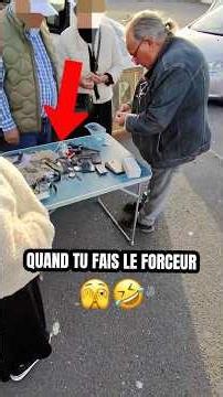 When you go into full haggle mode at a yard sale! Negotiating silver coins for €350!