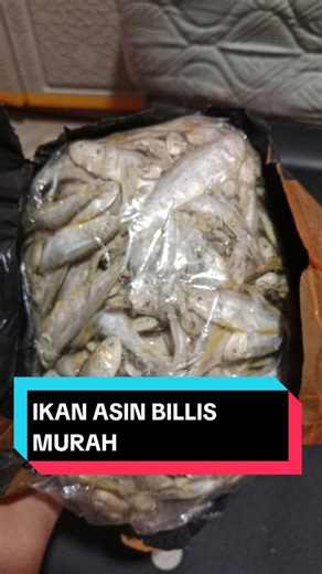 Promo Ikan Asin Billis #ikanasin #ikan #ikanlaut #hasillaut #ikanasinmurah