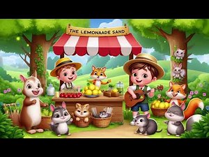 The Lemonade Stand Song 1 | Fun Kids Song & Dance | Sing, Squeeze, and Serve the Lemonade!