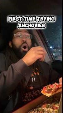 Trying Anchovies on Pizza?? First Time Reaction