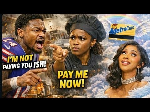 FROM KITCHEN TO COURTROOM! Stefon Diggs’ CHEF DRAMA, Cardi B DELUSION & MetroCard FAREWELL 🚇