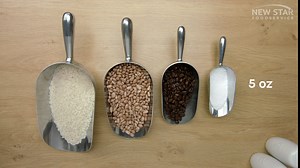 New Star 34585 Cast Aluminum Utility Scoop, 58-Ounce