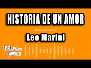 Leo Marini - Historia De Un Amor (Versión Karaoke)