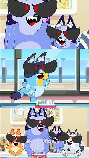 🔥 Monster How Should I Feel Meme | BLUE.EXE Monster Takes Over the House! #bluey #animation #funny