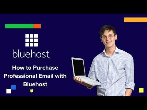 How to Purchase Professional Email with Bluehost