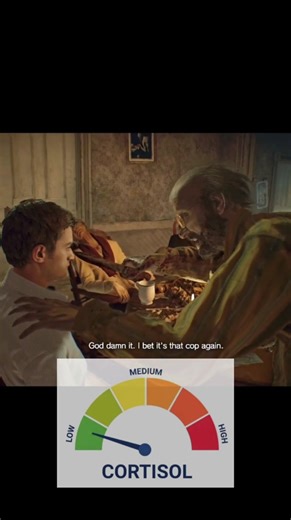 Most Stressful Dinner in Gaming History but Ethan "walk em down" winters has low cortisol level #re7