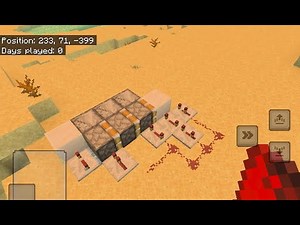 TUTORIAL - How to make a Horizontal Triple Piston Extender - Bedrock