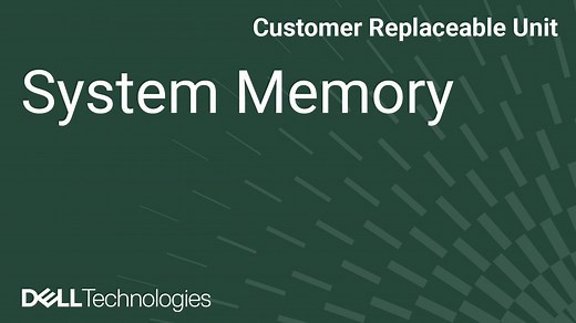 How to Replace a Memory Module in a PowerEdge R770